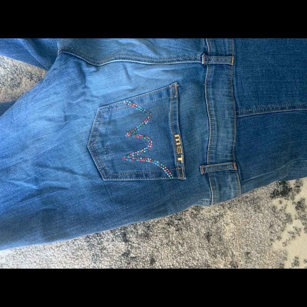 Denim Jumpsuit Brand Met View 2